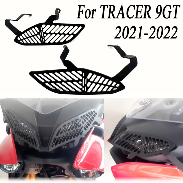 For Yamaha TRACER 9GT 2021 2022 Headlight Guard Mesh nyt TRACER 9 GT Headlight Guard Tracer 9gt Tra