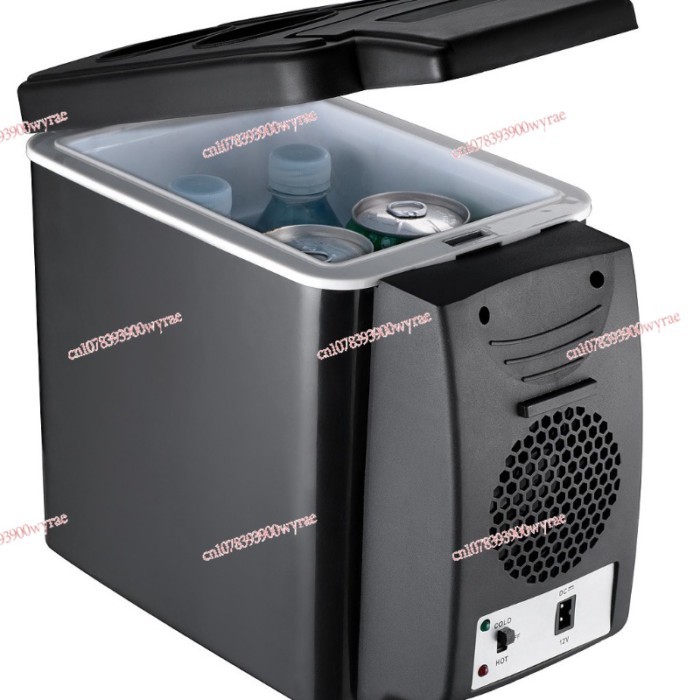 Car refrigerator 6 liters family car dual-purpose cold and hot box car refrigerator mini small refr