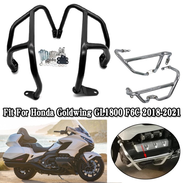 For HONDA Gold Wing 1800 GL1800 F6C Goldwing GL-1800 2018 2019 2020 2021 Motorcycle Engine Guard Cr