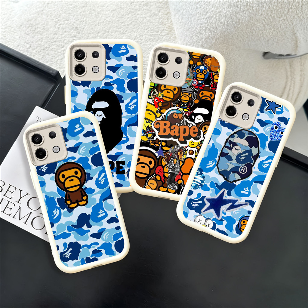 VK4 bape เคสสําหรับเคสซิลิโคนอ่อนนุ่ม Infinix Smart Note 7 40 6 5 8 Ram2 Ram3 Plus Pro 5G วัสดุ TPU