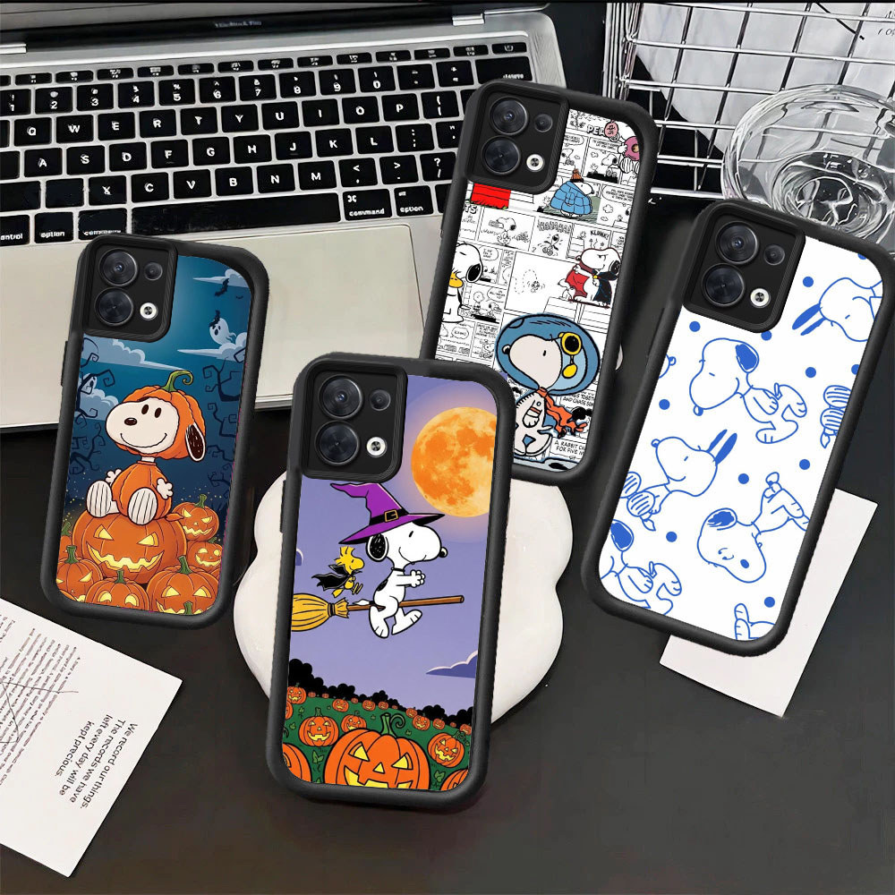 VK24 Snoopyปลอกสําหรับเคสซิลิโคนอ่อนนุ่มRealme Narzo 10 P1 12 6i C17 N65 C3 20A 10A 70 Pro Plus 5Gวั