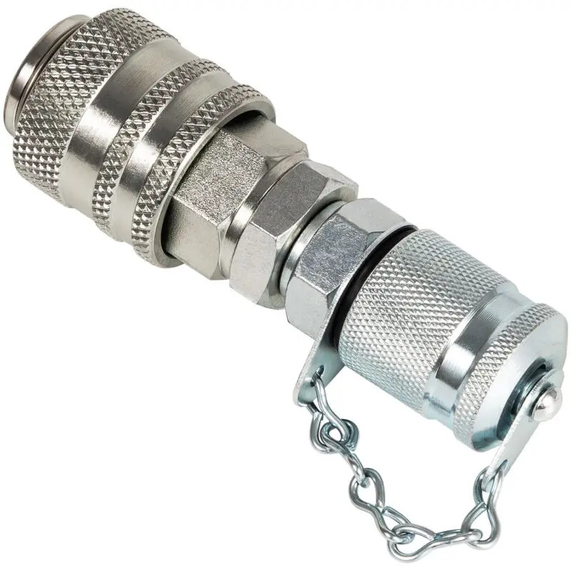 G1/8 Hydraulic Pressure Test Coupling Tool Kit Suit for CAT Excavator CASE John Deere Cummins Engin