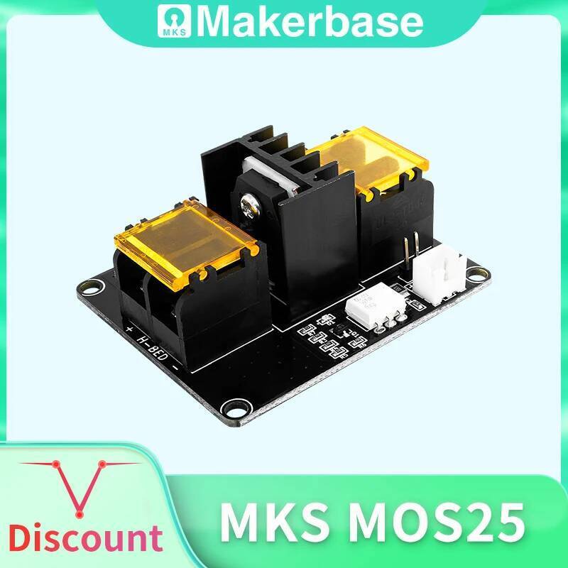 Makerbase MKS MOS25 3D ชิ้นส่วนเครื่องพิมพ์เครื่องทําความร้อนสําหรับเตียงความร้อน extruder MOS โมดูล