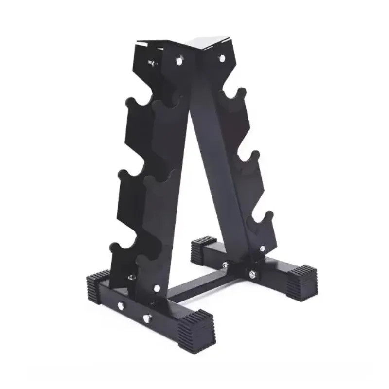 Fitness Equipment Adjustable Hexagonal Dumbbell Rack A Vertical Dumbbell Rack 6 Dumbbell Storage Ra