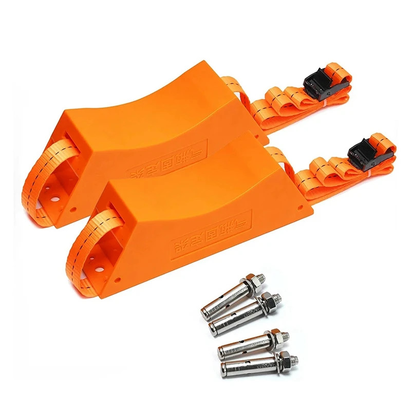 2PCS Propane Tank Holder Cylinder Wall Mounted Bracket Gas Cylinder Bracket Durable ABS Gas Cylinde