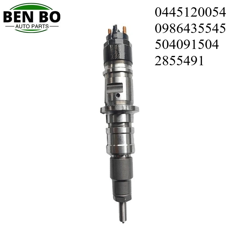 0445120054 0986435545 504091504 2855491 Engine Fuel Injector for IVECO  Eurocargo 3.9/5.9  F4AE3