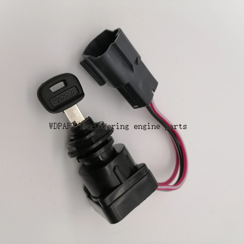 RC411-53964 HRC40-53960 Ignition Switch for Kubota  KX41 KX71  KX080 KX91 KX121 KX161 U15 U25 U35 U