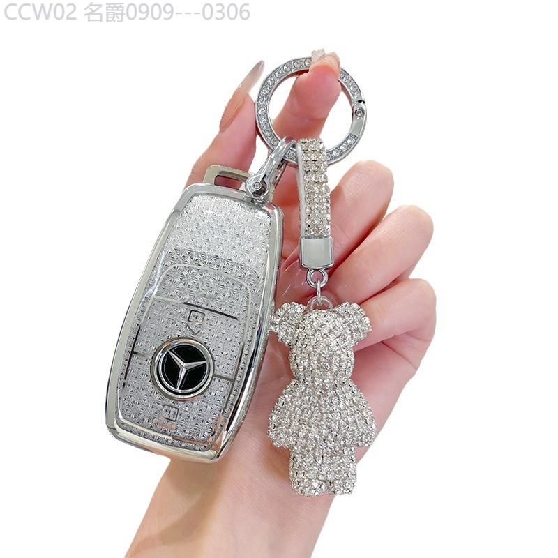 【2015 -2025】 เหมาะสำหรับฝาครอบป้องกันกุญแจ e300l/c260l/glc/c200 หัวเข็มขัด glb/gle350e260 เปลือกกุญ