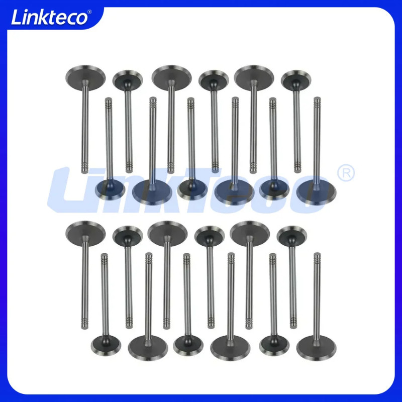 Engine 16X Intake Exhaust Valves Kit Fit 5.7 T L EZB EZH GAS V8 For 03-18 Jeep Charger Cherokee Chr