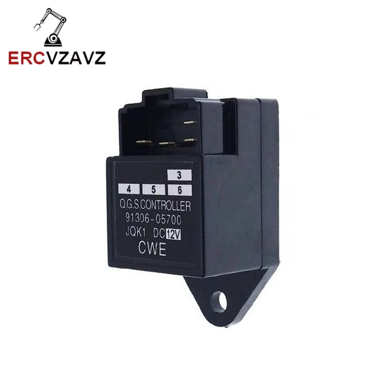 DC12V Time Relay 91306-05700 9130605700 MM431762 For JKQ1 Mitsubishi K3A K3B K3C K3D S85NR