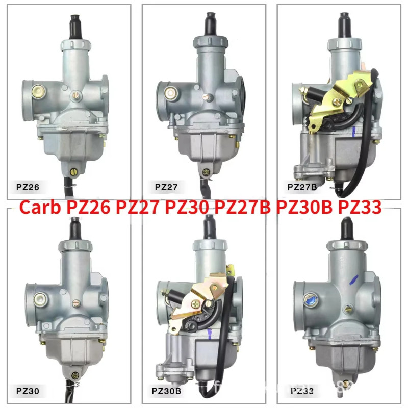 PZ26 PZ27 PZ30 PZ27B PZ30B PZ33 Carburetor For CG125 150 200 250 300 Carburador Engine XL100S XR100