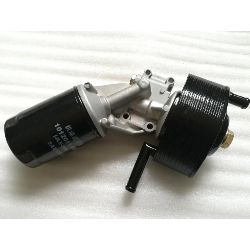 Complete Oil Cooler Oi Filter Radiator Assy For Isuzu 4KH1 600P