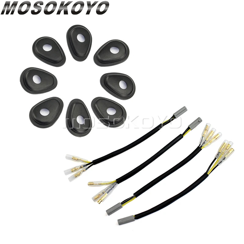 Turn Signal Adapter Plug Light Wire Connector Turn Signal Indicator Adapter Spacers For YAMAHA MT-0