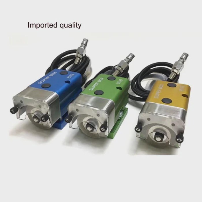 NEW Electric Pneumatic Punching Machine Carton Connection Point Opener Grinding Wheel Pneumatic Nic