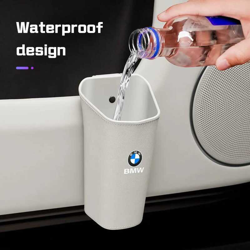 ▥ For BMW X1x2x3x5x6 X7 1 3 5 6 7 Series F40 F48 E60 E90 G20 G30 Leather Car Door Storage Box S