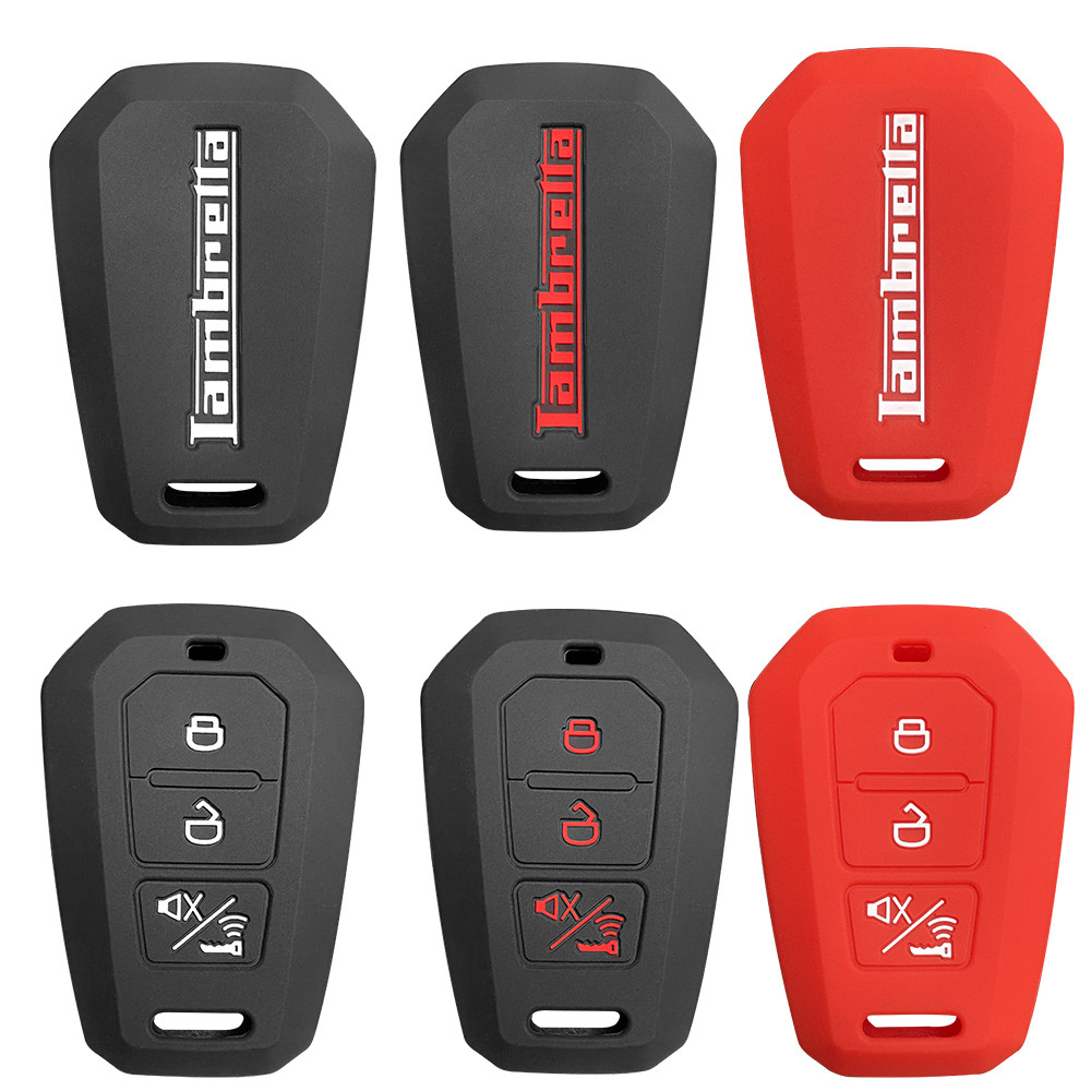 Lambretta รุ่น x250 Soft Key Case ป้องกันสําหรับ Lambretta X300 X200 รุ่น X250 รถจักรยานยนต์ Keyless อุปกรณ์เสริม Key ผู้ถือกุญแจรถหมวก