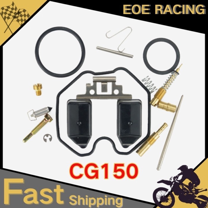 PZ27 Carburetor repair kit For KEIHIN Honda CG125 CG150 TMX155 CG TMX 155 150CC 27MM ATV Dirt Bike