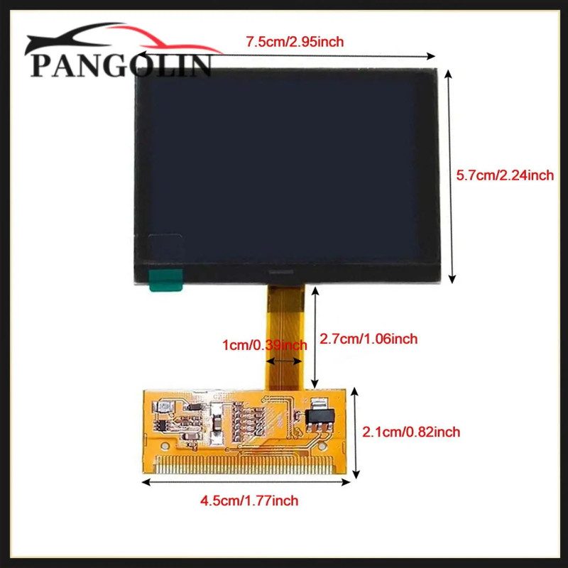 1PC LCD Car Screen For Audi S3 8L Audi TT 8N Audi A6 C5 4B Car Electronics Car Intelligent System C