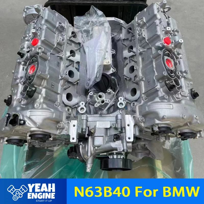 Gasonline Engine 4.0L 8 Cylinders N63B40 For BMW F02 F12 F13 Long Cylinder Block Accesorios Para Au