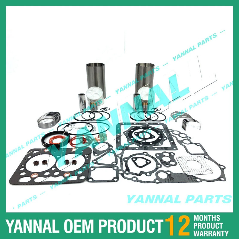 Z482 Overhaul Rebuild Kit For Kubota Engine Tractor Piston Ring Gasket Bearing