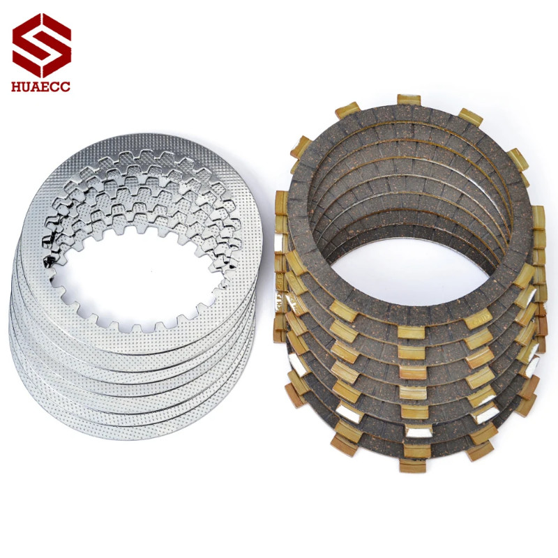Clutch Friction Disc Plate Kit for Yamaha TT600R TT600N TT600W TT600K TT600E TT600RE XT500Z XT500E