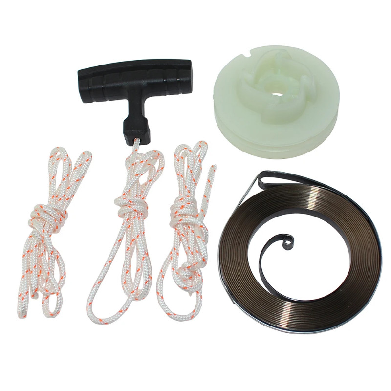 Recoil Starter Spring & Rope For Husqvarna 362,362XP,365,365H,365 X-TORQ,371K,371XP,372,372XP,372XP