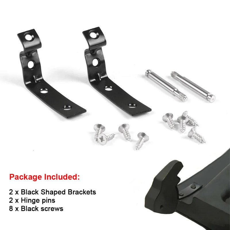 Glove Box Lid Hinge Snapped Repair Fix Kit Brackets For Audi A4 S4 RS4 B6 B7 8E 8E2857131, 8E285703