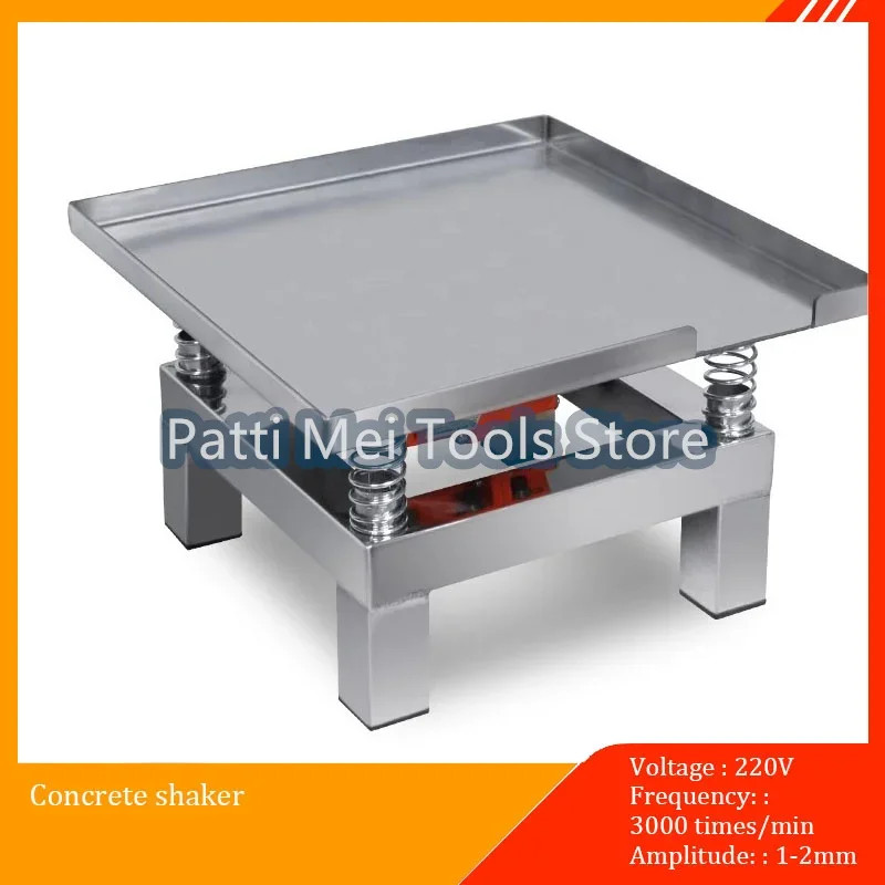 Concrete Vibrating Table Small Vibration Test Bench Test Block Vibration Platform Stainless Steel M