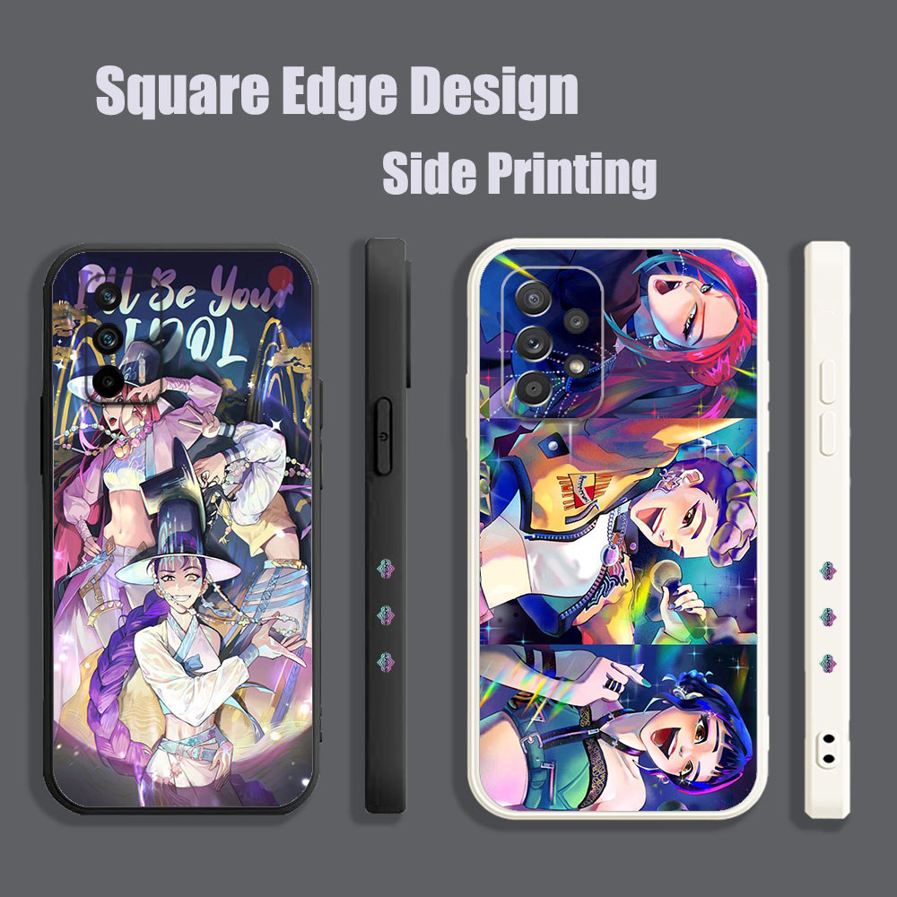 สําหรับOPPO A71 F9 Pro Reno6 Z Reno5 A94 A8 A31 2020 A1K A7X Kpop Demon Hunters Huntrix Rumi Zoey Mi