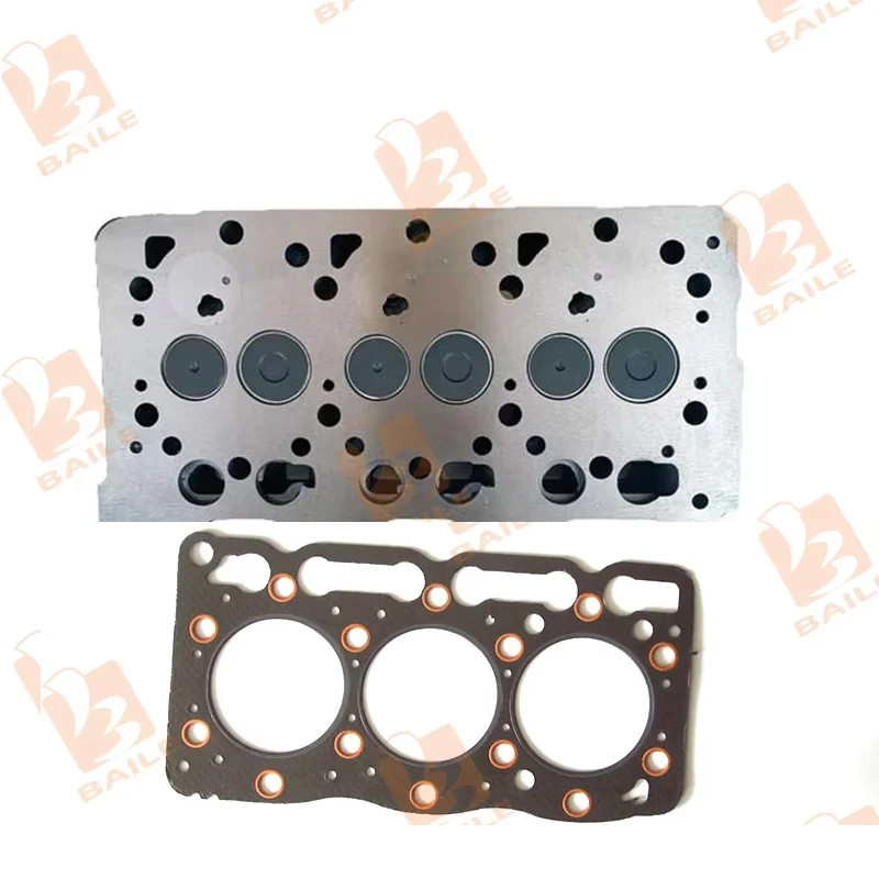 D905 Cylinder Head  Assy With Valves++Cylinder Head Gasket For Kubota Engine