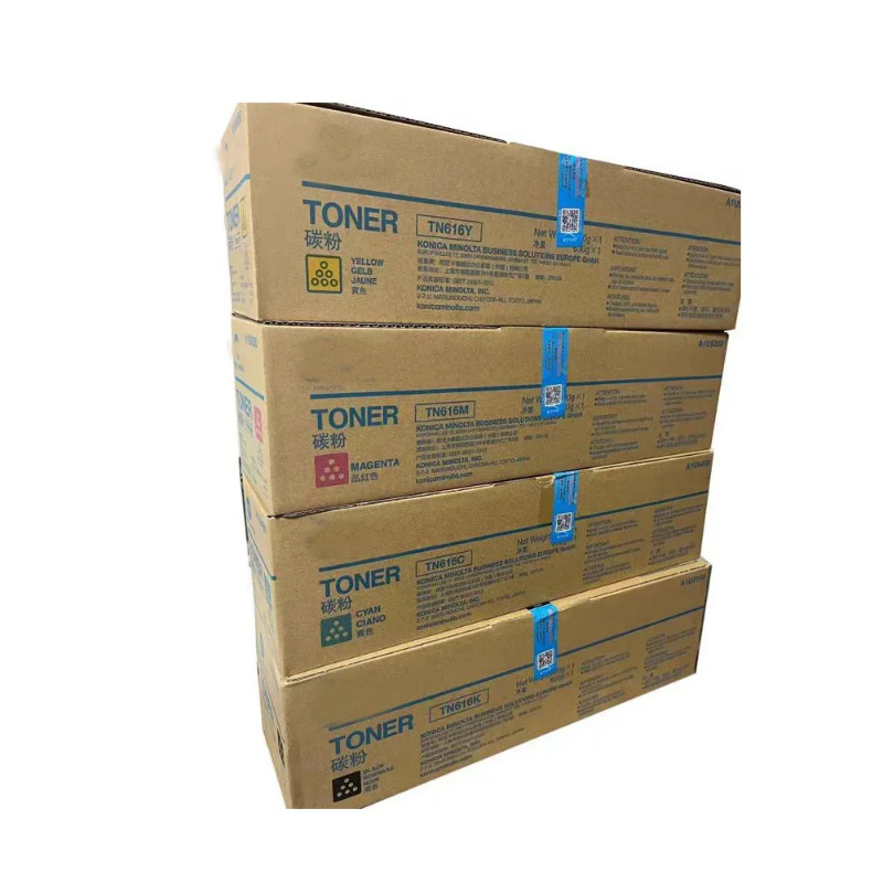 TN616 Original Asian Version Toner Cartridge for Konica Minolta PRESS C7000P C6000 C7000 A1U9150 A1