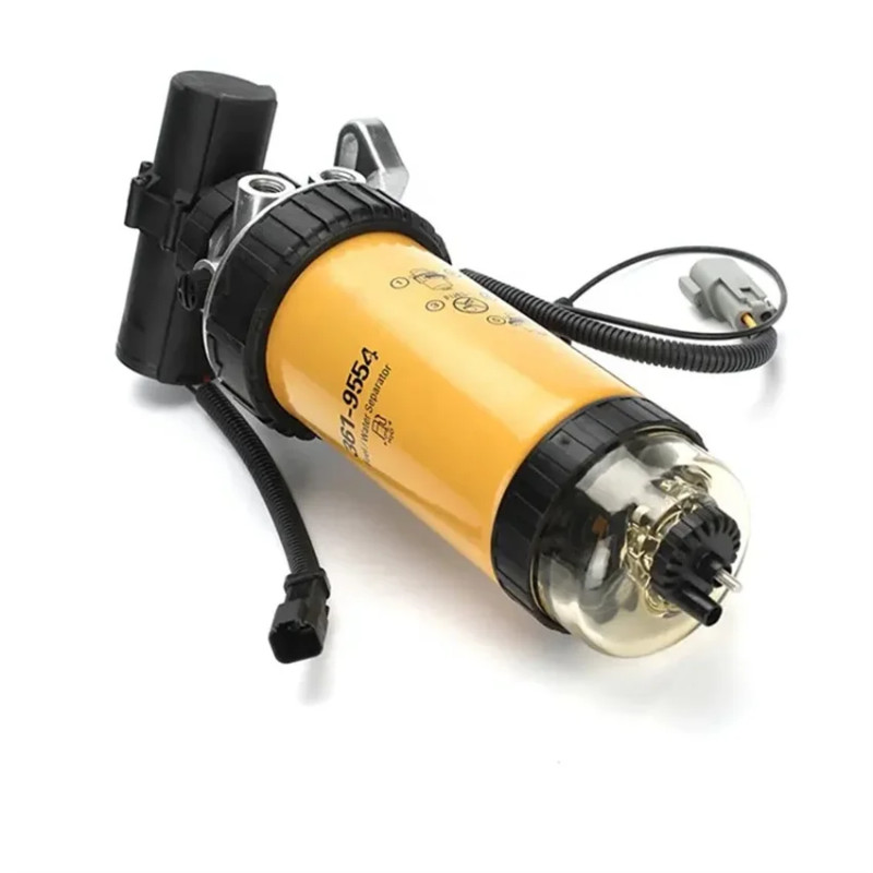 361-9554 12V Fuel Pump for Caterpillar Tractor Backhoe Loader 414E 416F 420F 422E 422F 424D Engine