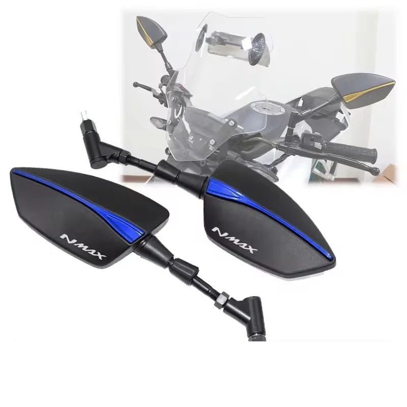For  NMAX 155 125 150 NMAX125 NMAX155 NMAX 150 2019 2020 2021 2022 NMAX Motorcycle Rear View Rearvi