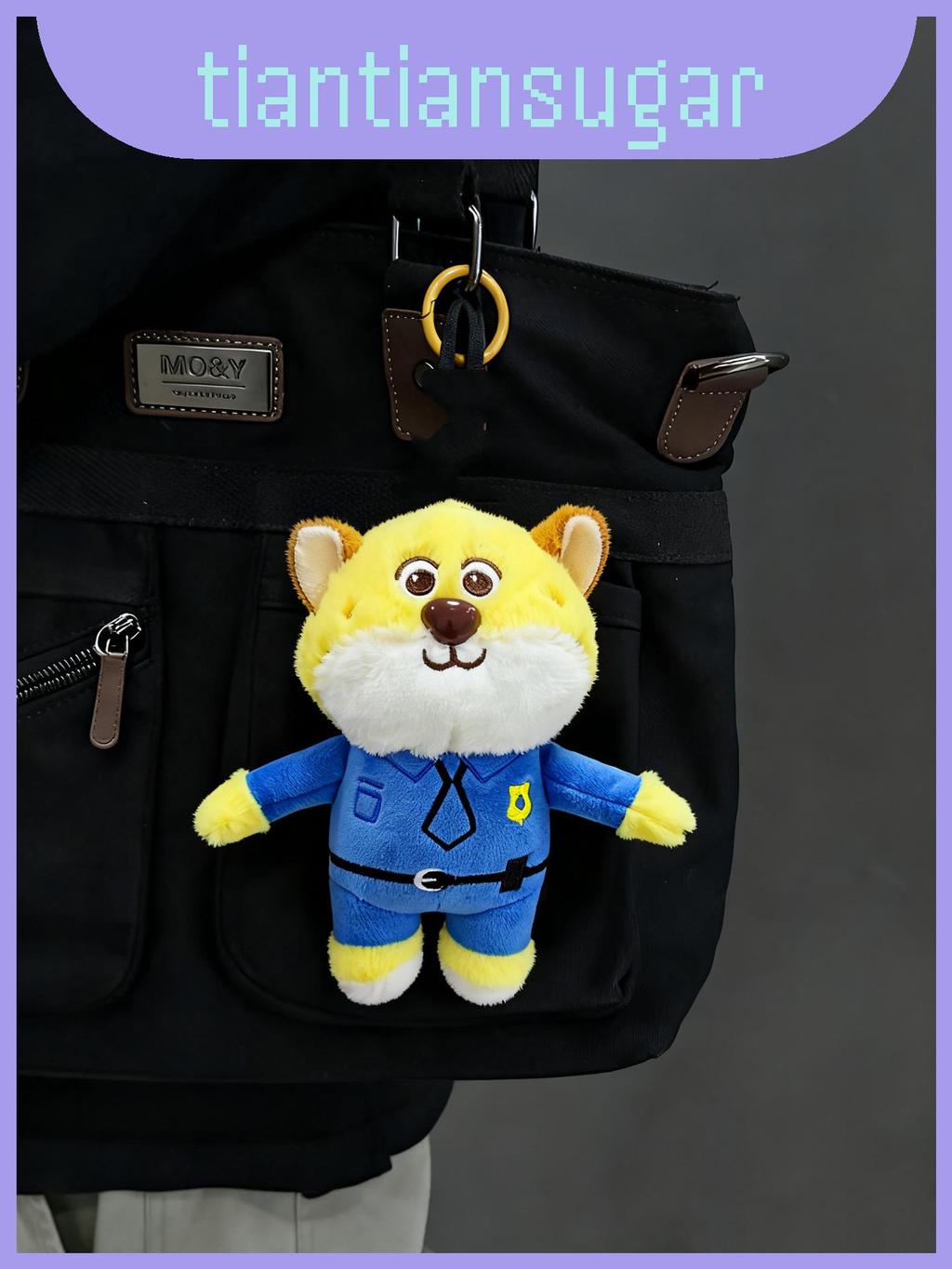 Zootopia Judy น่ารัก Nick Sloth และ Benjamin พวงกุญแจตุ๊กตาสําหรับเด็กของขวัญและกระเป๋าตกแต่ง