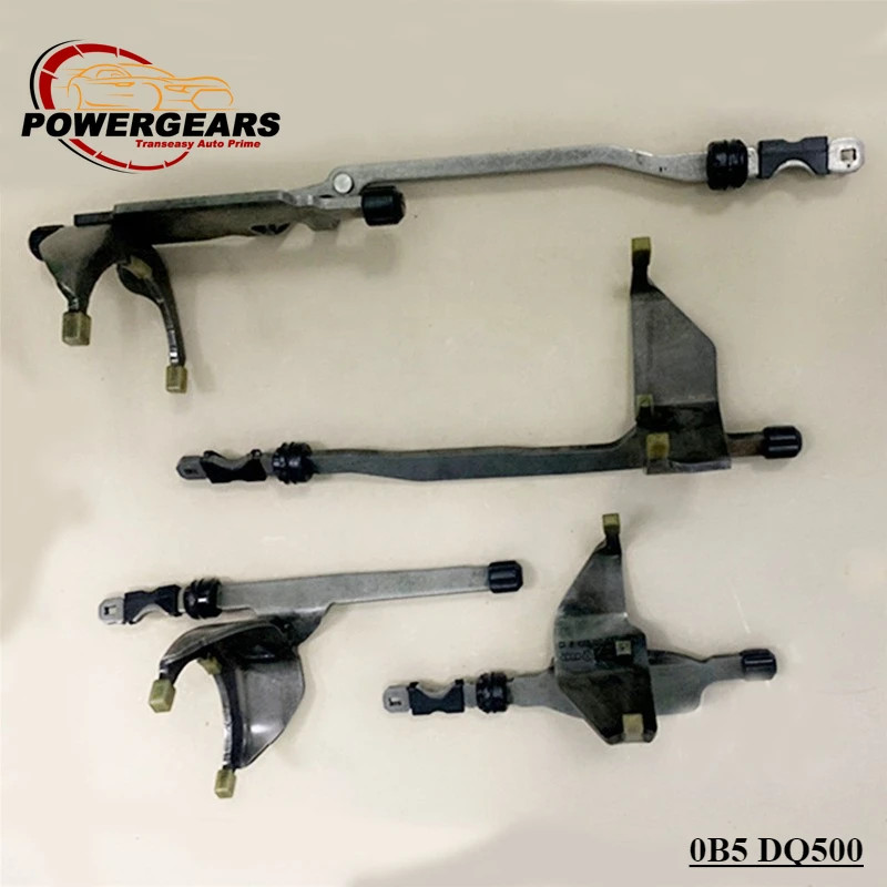 0B5 DQ500 DL501 7Speed Automatic transmission Shift Fork Suit For Volkswagen Audi A4 A5 A6 Q5