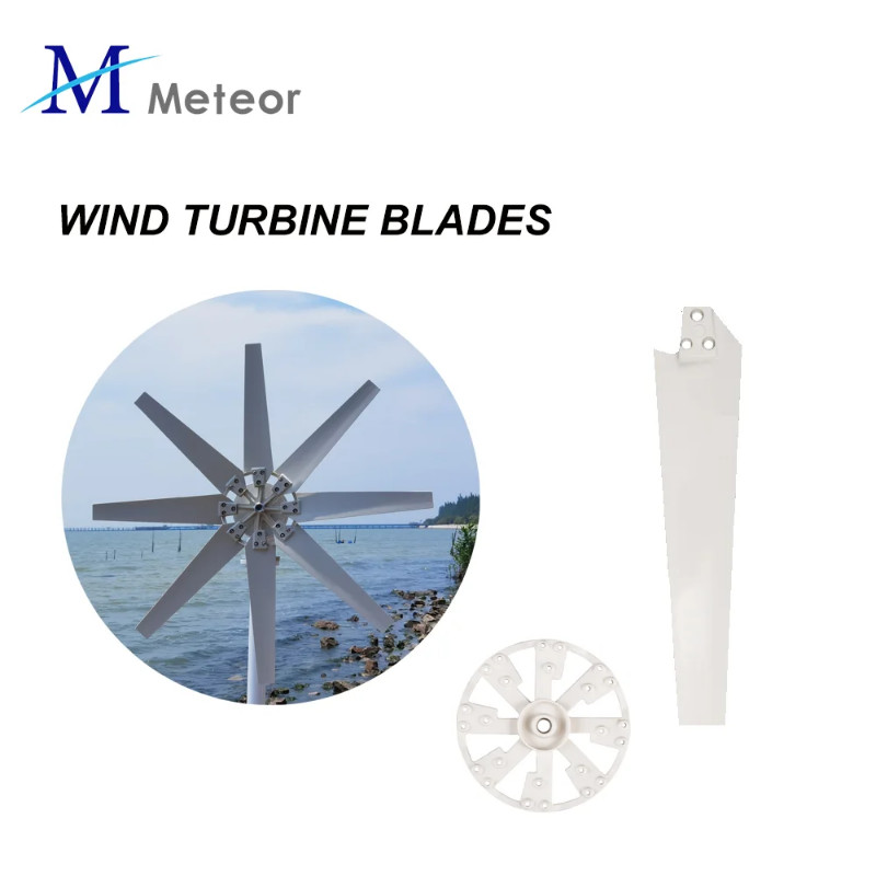 370/400mm Wind Turbine Blades For Horizontal Wind Generator Nylon Blades DIY Blades For Wind Genera