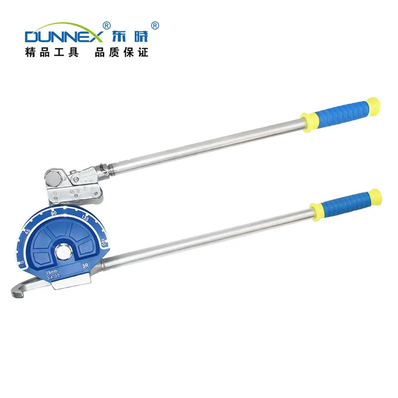 Heavy Duty Pipe Bender 180 Degree 19mm CT-365-12 Dual Scale Metric and Imperial Roller Locking Hand