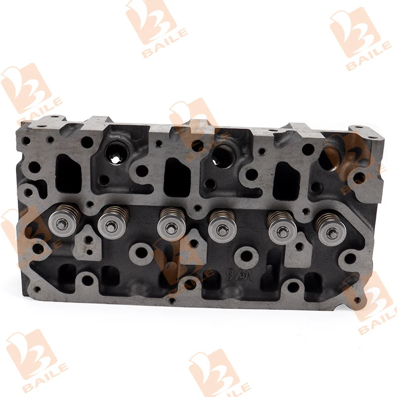 3TNV76 Cylinder Head With Valves For Yanmar Engine
