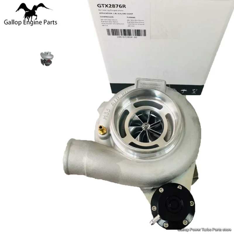 GTX2876R GT2876R Dual Ball Bearing Billet Wheel 1.8L-3.0L 340HP-550HP Racing Turbo Comp AR0.6 Turbi