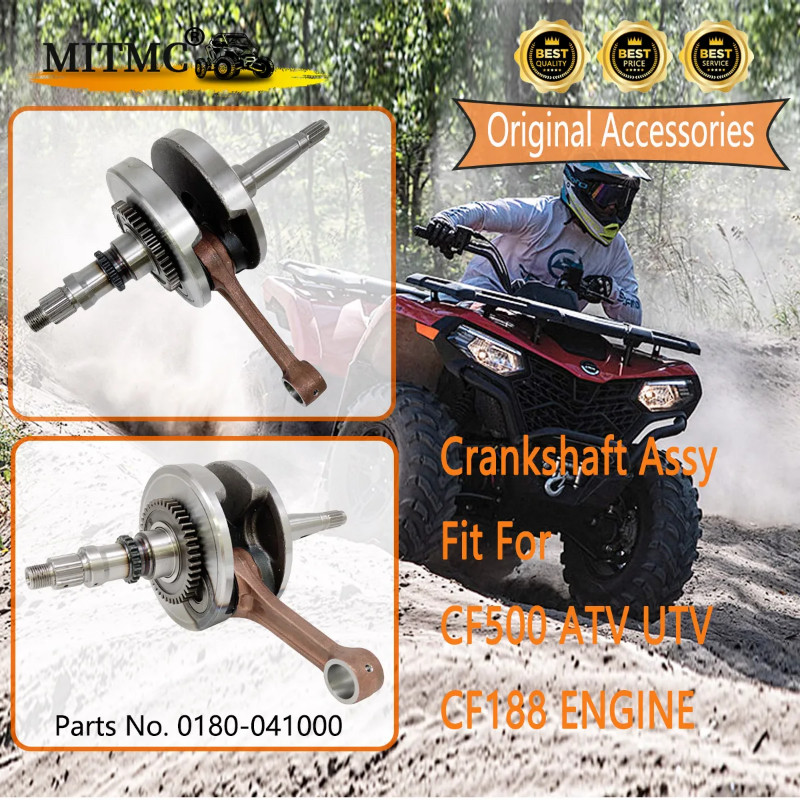 Crankshaft FOR CF CF500 ATV ENGINE CF188 ATV UTV CF GO KART QUAD 0180-041000