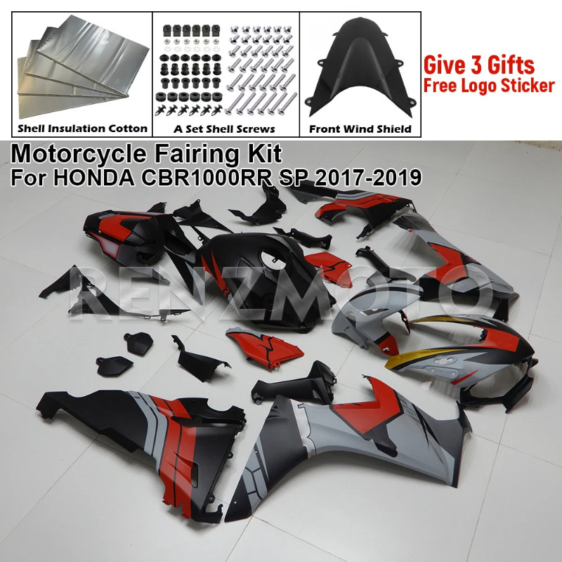 For Honda CBR1000RR CBR 1000RR 1000 CBR1000 RR 2017 2018 2019 Cowl Plastic Body Fairing Kit Motorcy