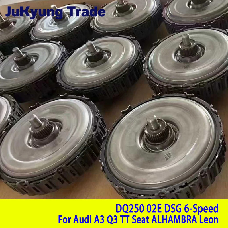 6 Speed Clutch DQ250 Transmission Clutch Repair kit 02E398029C 02E398029B for VW Golf MK2 Passat Au