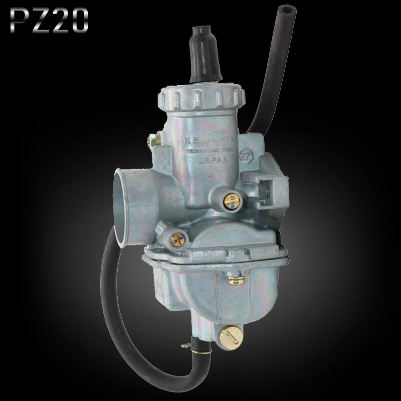 Motorcycle Carburetor PZ20 20mm Carb For 50cc 70cc 90cc 110cc 125cc ATV Moto Accessories Quad Go Ka