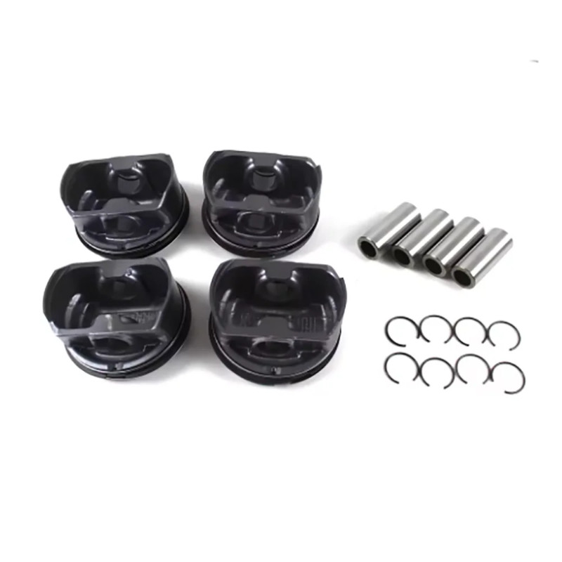 4pcs 76.5mm STD Engine Pistons&Rings Set For VW Jetta 1.6L CLRA 2011-2016 EA111 Engine E03C107065 C