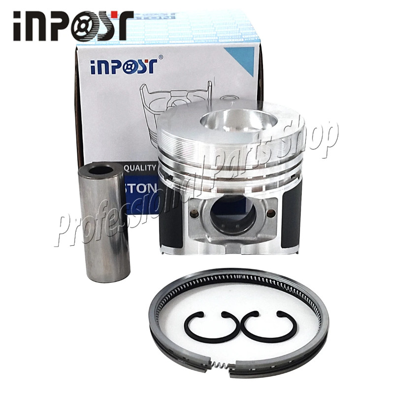 K4N Piston Set & Piston Ring STD Fit For Mitsubishi K4N Engine