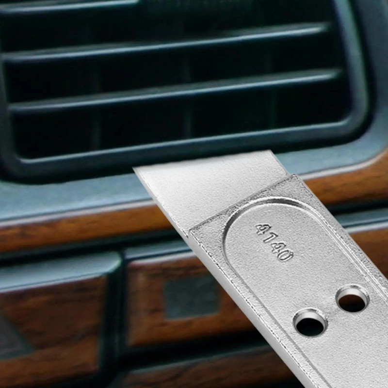 Pry Bar Trim Removal Tool Bar Door Panel Removal Tool Portable 4140 Steel Pry for Removing Exterior