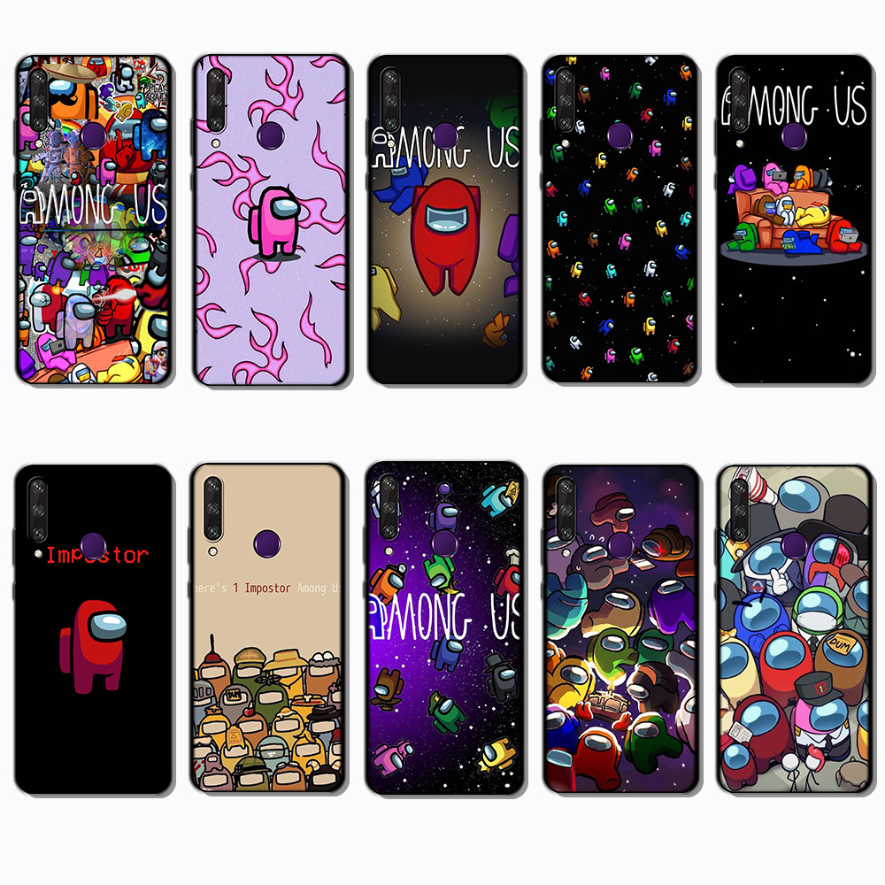 สําหรับ Huawei Y6P Y7A Y8P Y9A Y5 Y6 Prime J10 ในหมู่พวกเราเคสโทรศัพท์ TPU ขอบสีดํา | แสดงความสวยของ