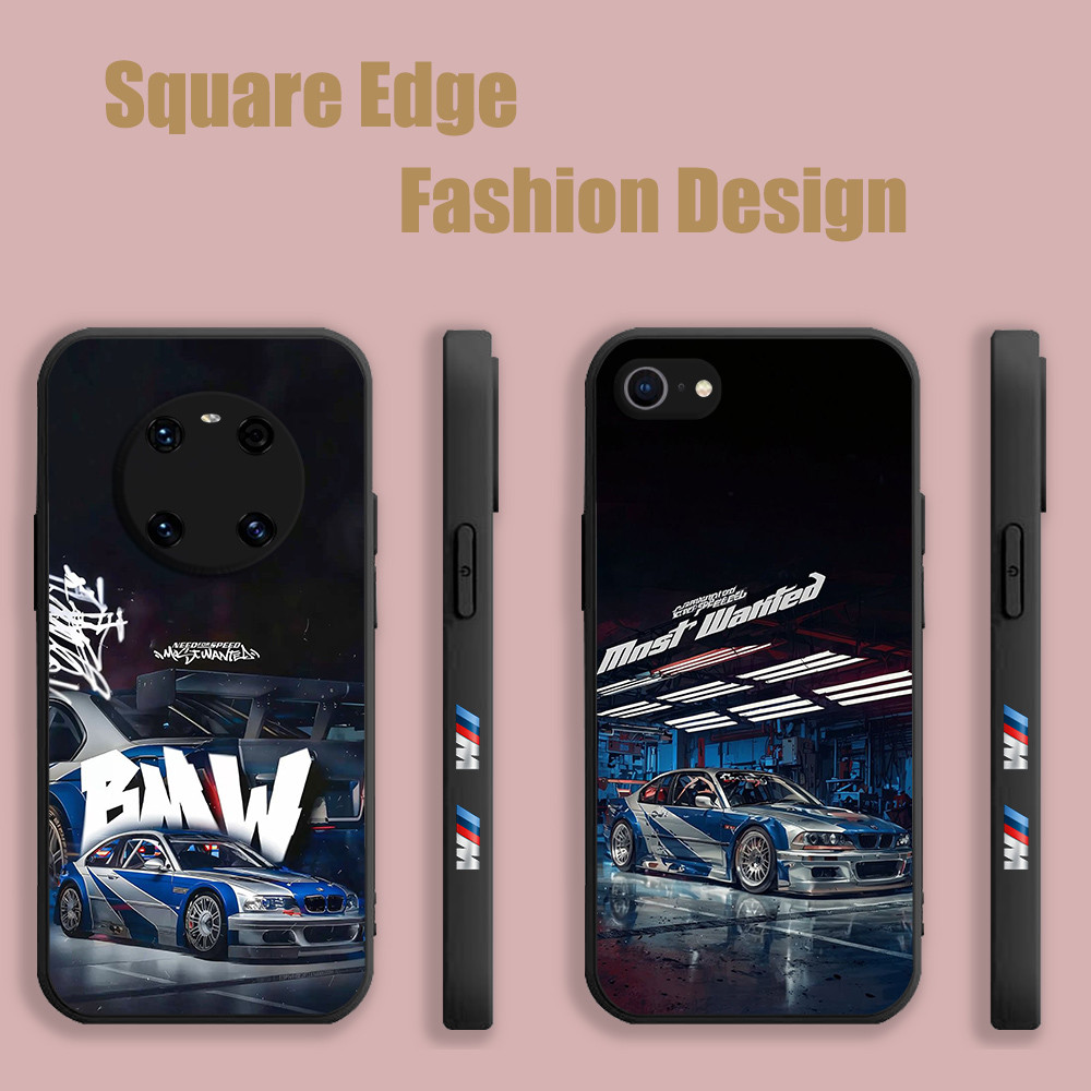 เคสสําหรับ iPhone 15 Pro Max 16 PRO MAX 16e Bmw M4 Gt4 SZA21 เคสโทรศัพท์ขอบสี่เหลี่ยม