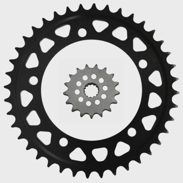 LOPOR 530 CNC 17T/40T Front Rear Motorcycle Sprocket For Suzuki SV1000 SV1000S SV1000 SV 1000 S K3