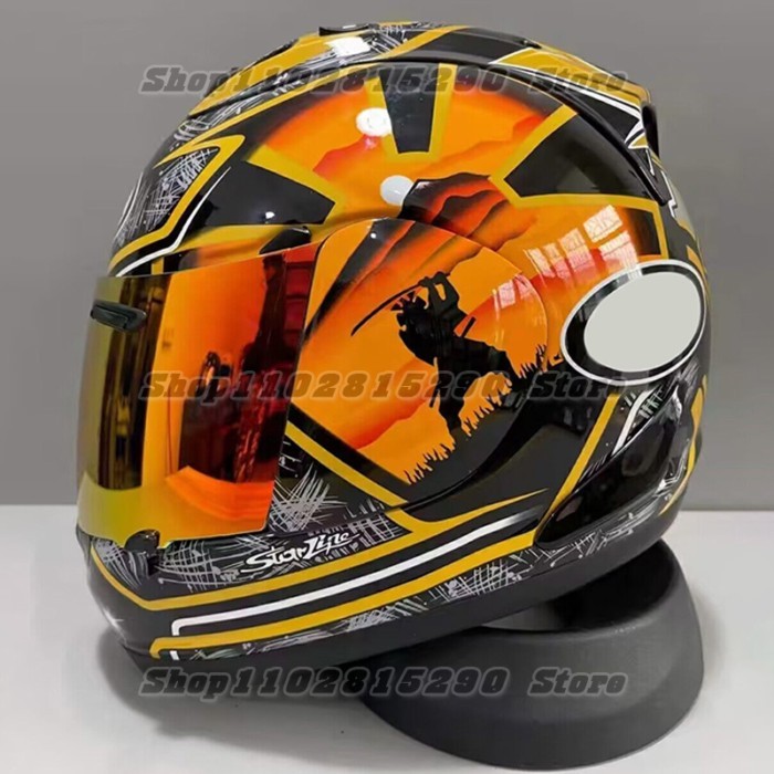 RX-7X Pedrosa Samurai Motorcycle Helmet RX7X Full Face Helmet RX-7X Corsair-X RX-7V Casco Size M-XX